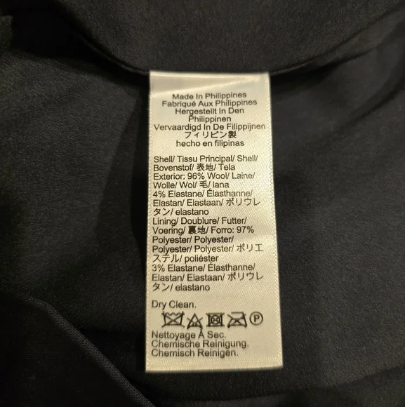 NWT J.Crew Petite new Resume dress in Italian wool blend P6 navy - Picture 5 of 10